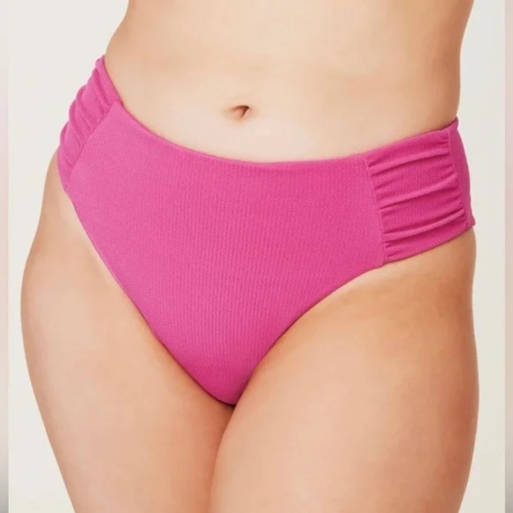 ANDIE Swim: The Ruched Side Bottom in Orchid‎